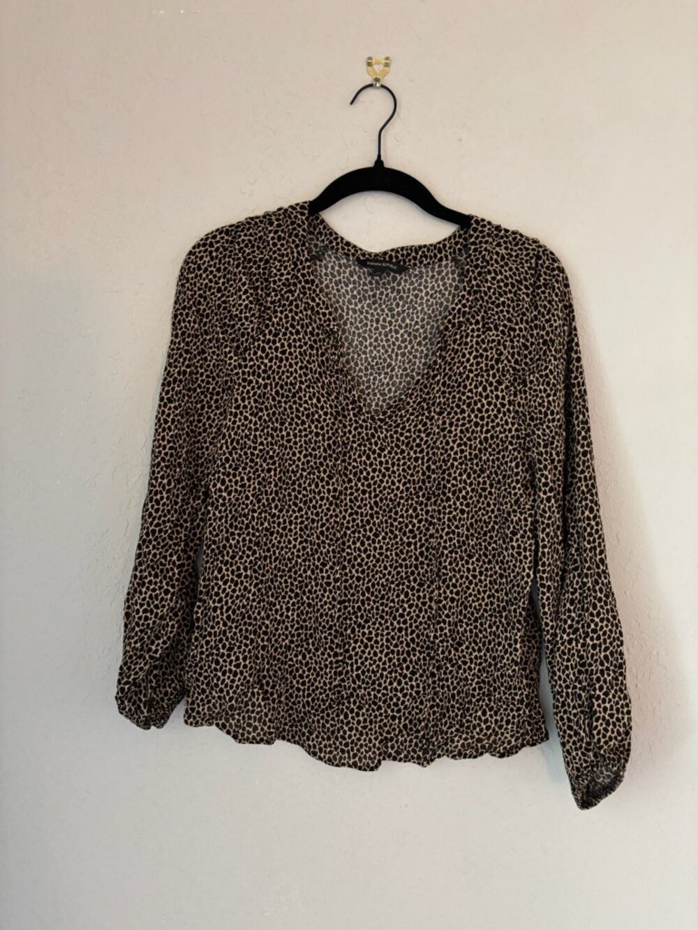 Banana Republic Print Blouse